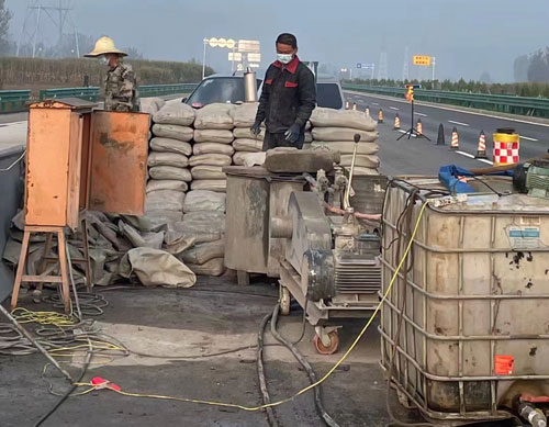 滨海高速公路高压注浆